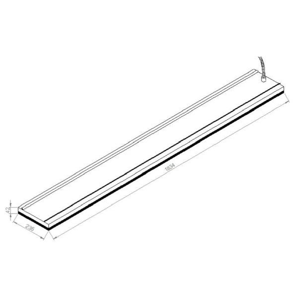 Heatstrip Indoor 2400 watt