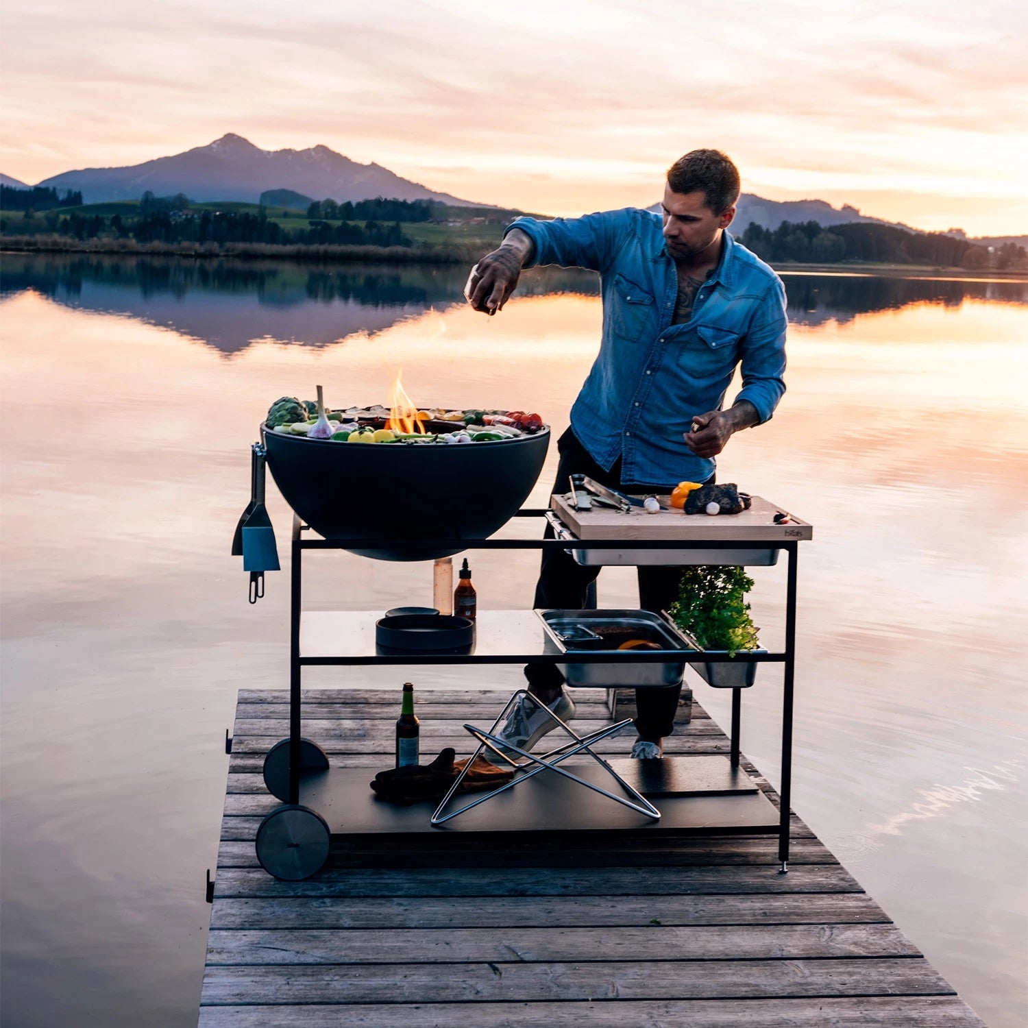 bbq-pejs til udendørs brug