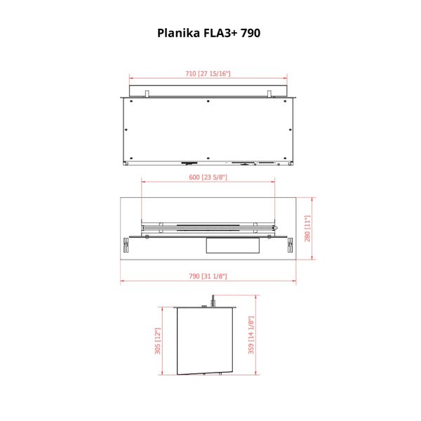 FLA3+ - Automatisk Planika Brandkar