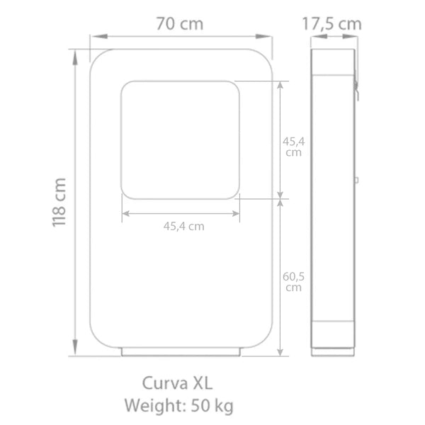 Curva XL - Sort