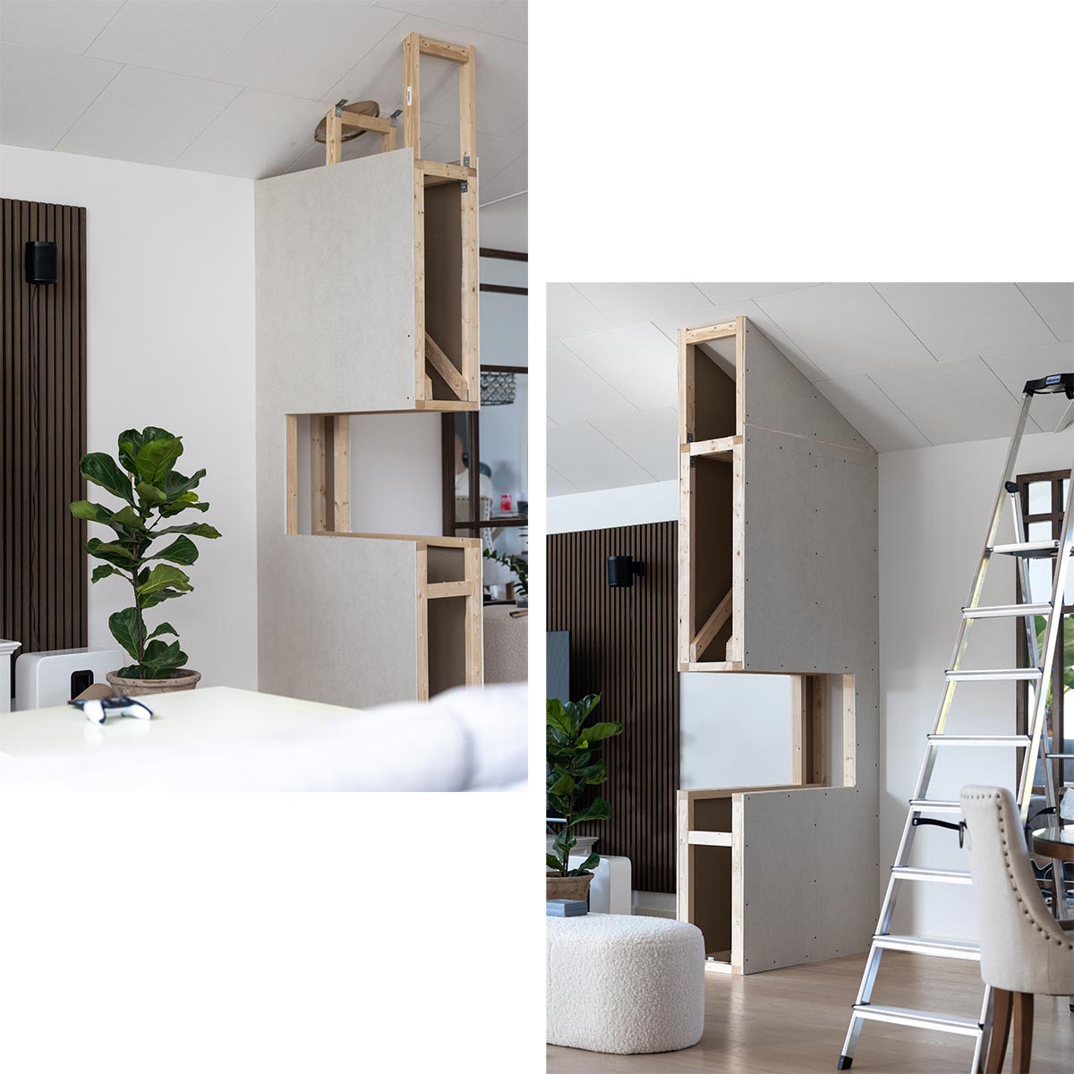 Indbyg biopejs i gipsvæg