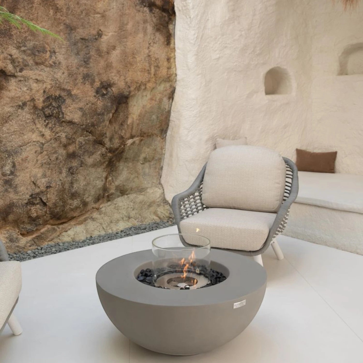 ROCA bioethanol ildbord - Space Grey