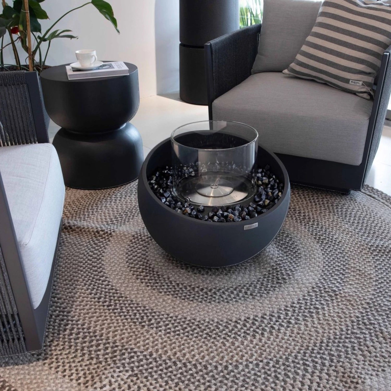 FIRENZE Biopejs Bowl S - Slate Black