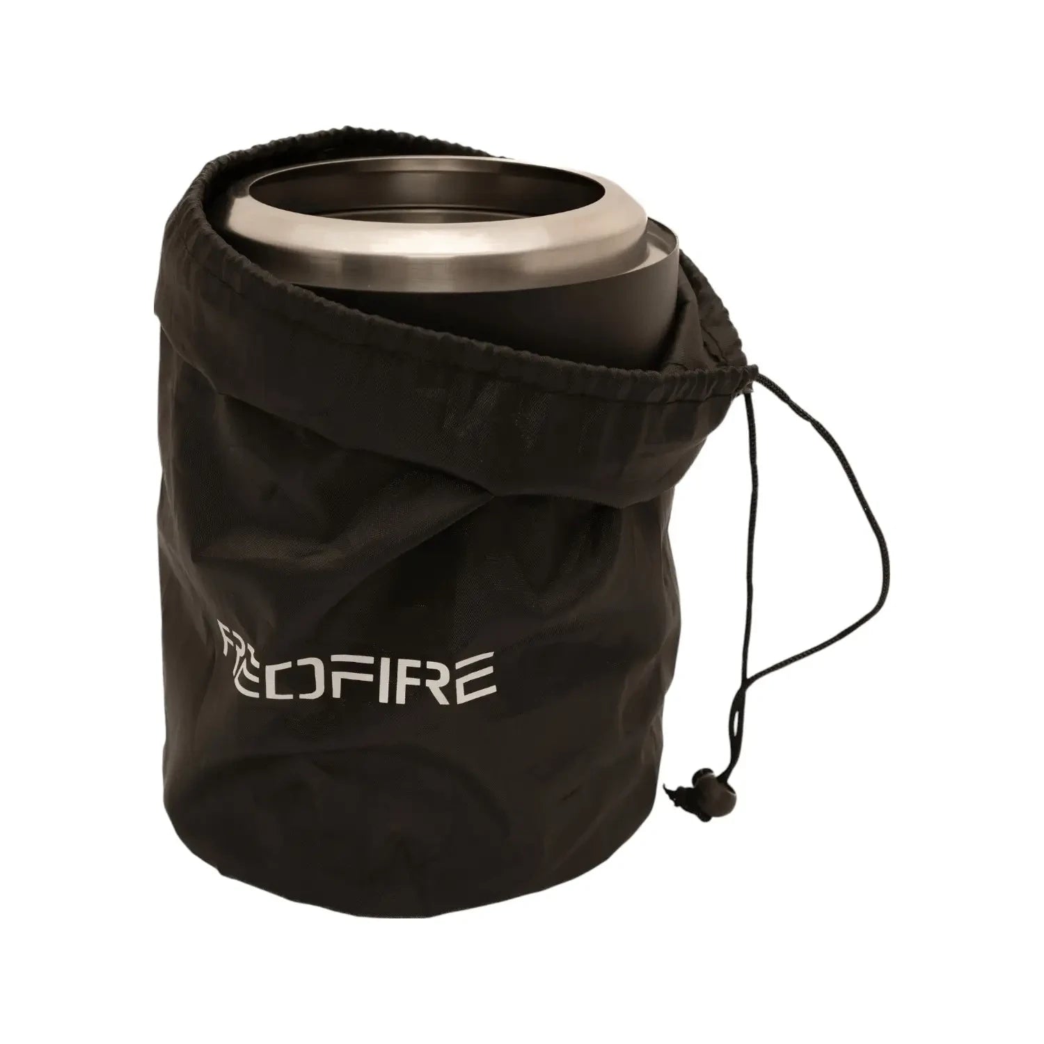 Volcano bord ildsted medium – sort rustfrit stål