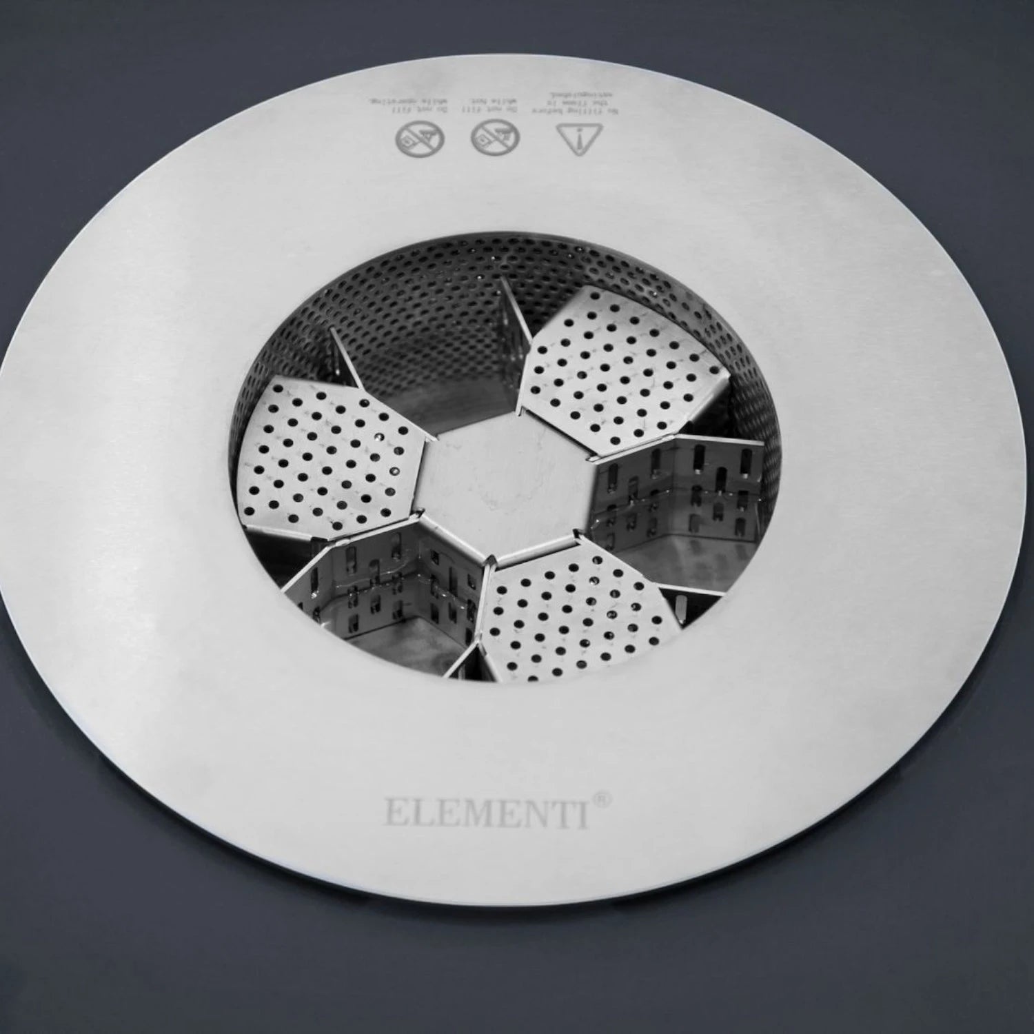 MANHATTAN Bioethanol Fire Table – Slate Black