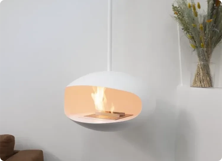 Cocoon Aeris hængende biopejs i hvid
