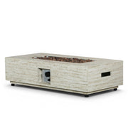 Estate Rektangulær Travertine – Rektangulært gaspejsbord
