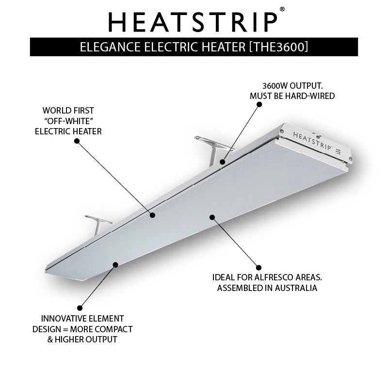 Heatstrip Elegance 3600 watt