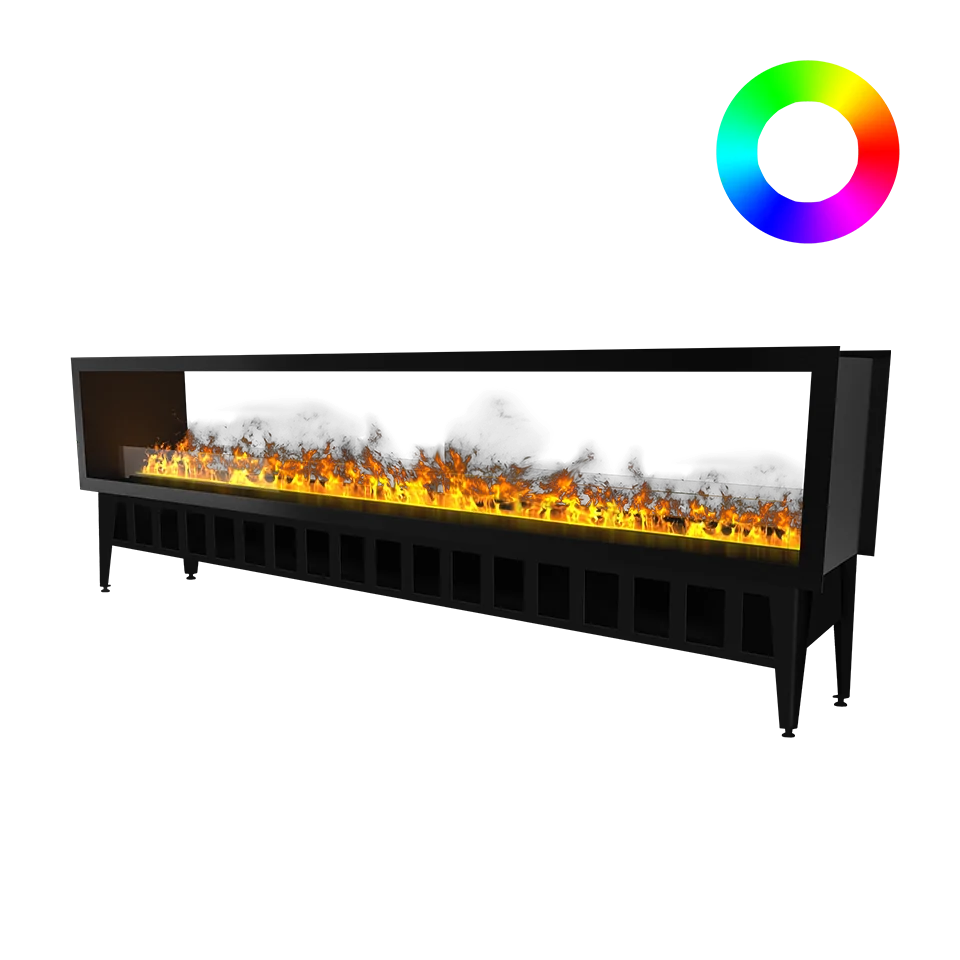 Incanto 2500 ST Multicolour Gennemsigtig Vanddamp Pejs