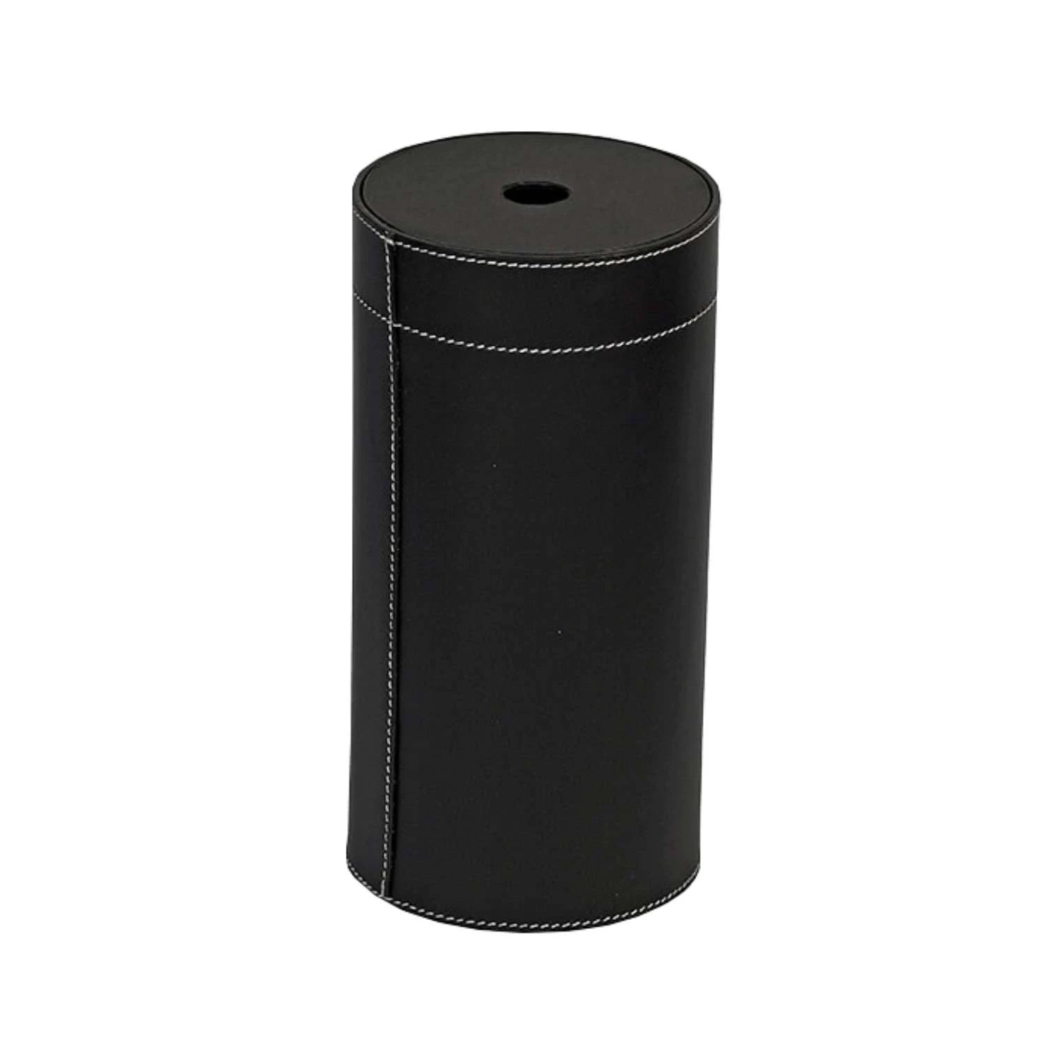 Lædercylinder til opbevaring af optændere