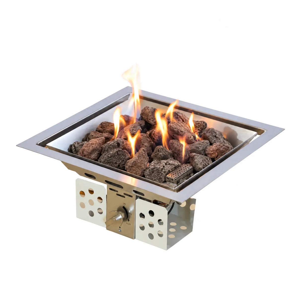 Lava-sten 3 kg – til udendørs gaspejse og grill