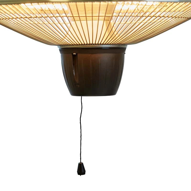Terrassevarmer 600/ 1500W, HA, Ø42 cm, Sølv