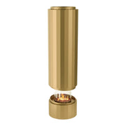 Pillar - Ophængt bioethanolpejs - Metallisk guld