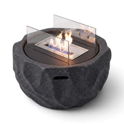 FIRA - Granite Black - Outdoor Bioethanol Fireplace