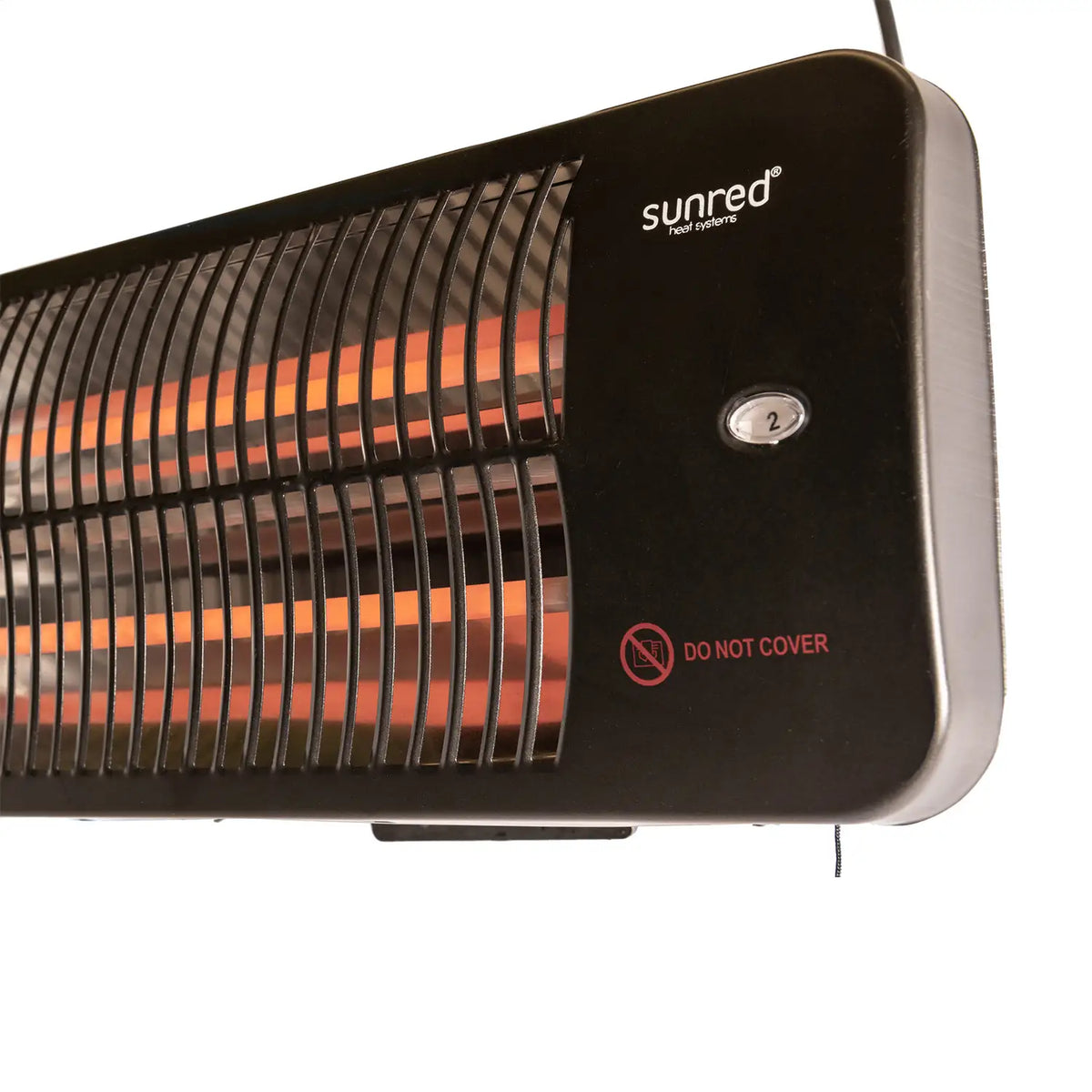 Elektrisk 2000 Watt terrassevarmer