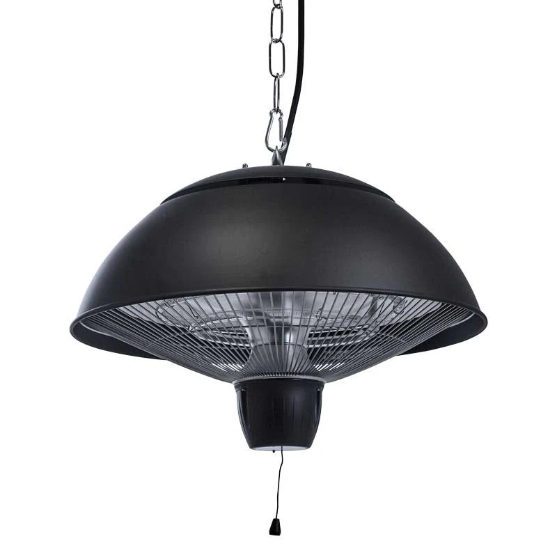Terrassevarmer 600/ 1500W, HA, Ø42 cm, Sort