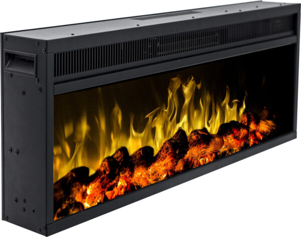 LED Klassisk indbygningspejs til el - 129 cm