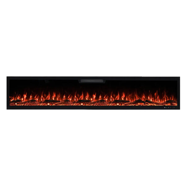 Elite 213 cm – Indbygningselpejs