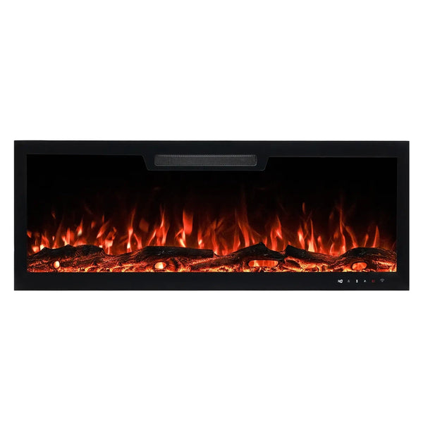 Elite 107 cm – Indbygningselpejs