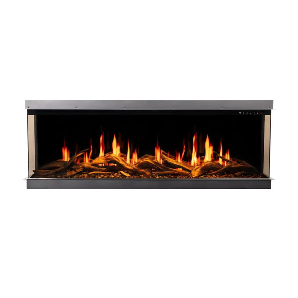 Gold 132 cm – Indbygningselpejs
