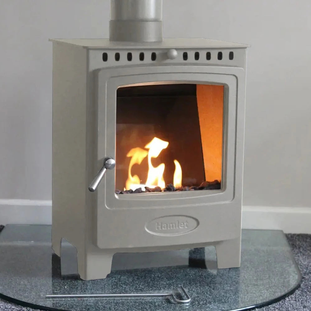 log burner bio fireplace