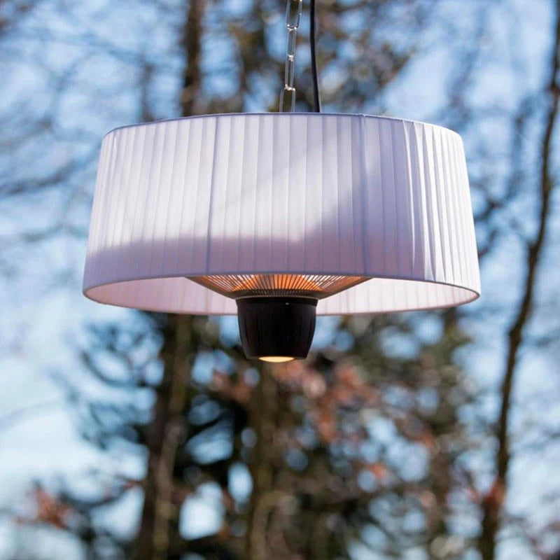 Artix hængende hvid 1500 watt terrassevarmer