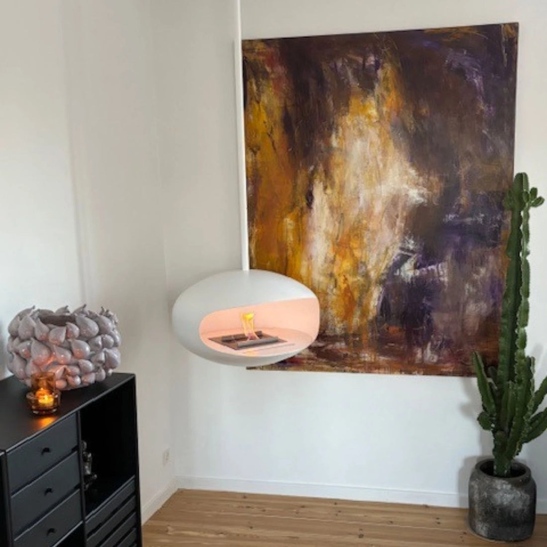 Cocoon Aeris - Hvid med loftstang