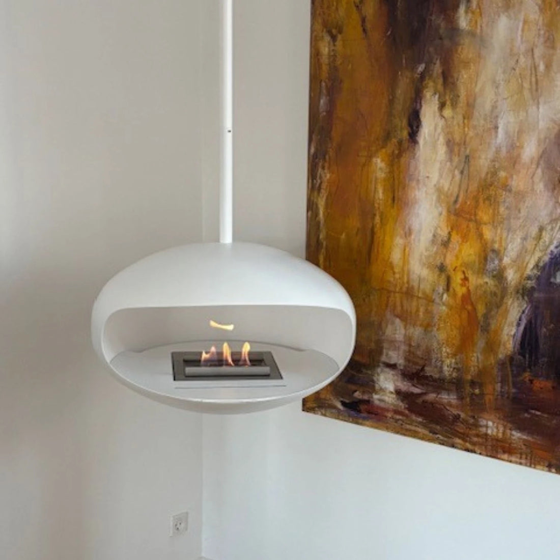Cocoon Aeris - Hvid med loftstang