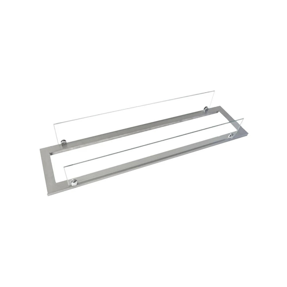 Stålramme med glas til 45 cm superior