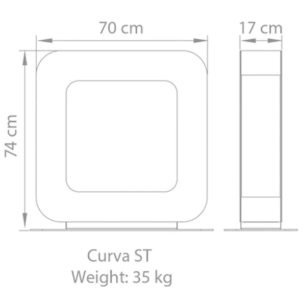 Curva ST - Hvid
