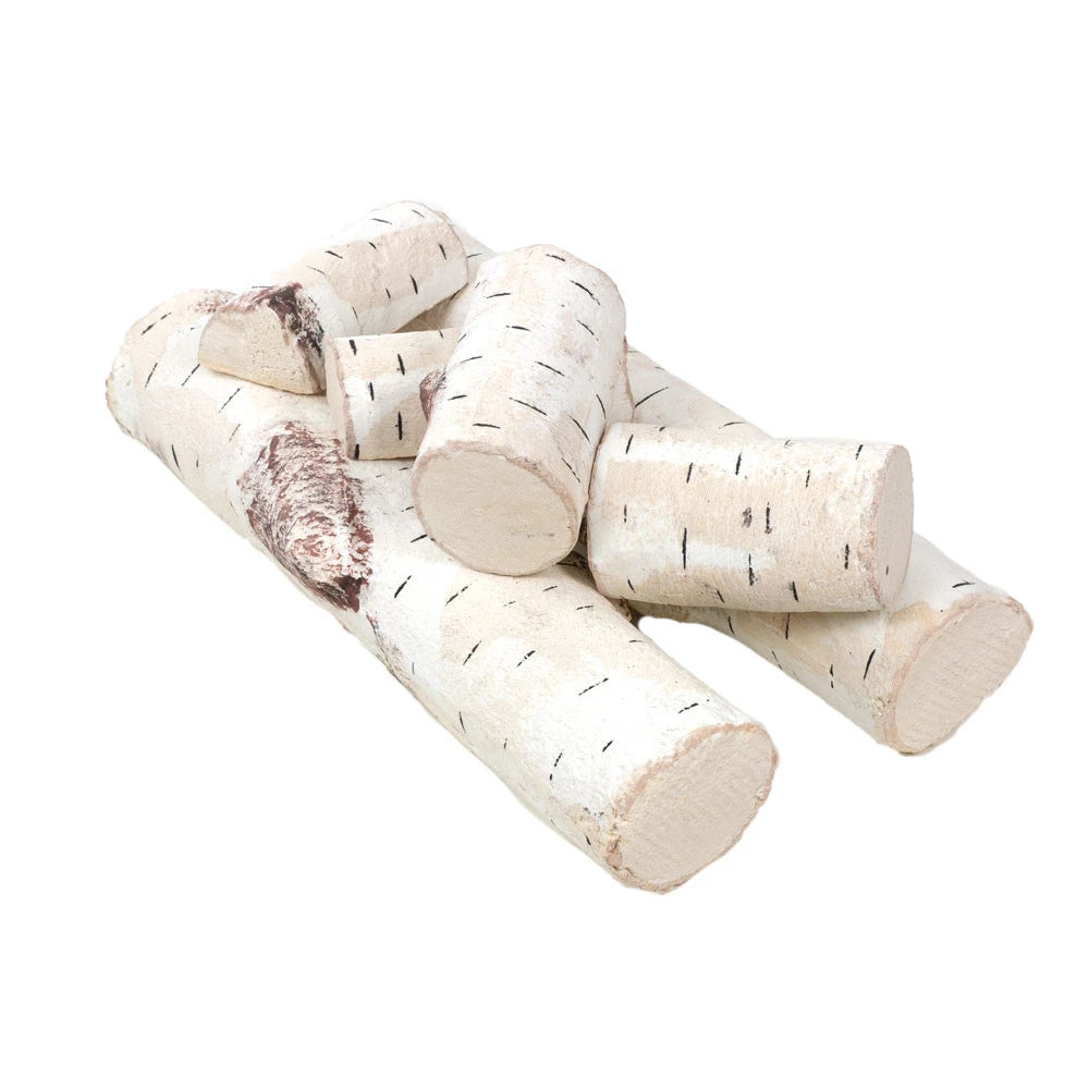 Birch Wood Decoration - 6 pcs