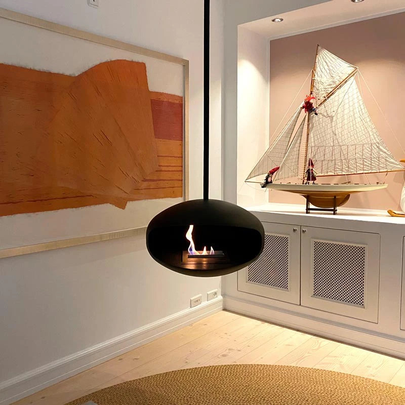 Cocoon Aeris Sort med sort loftstang
