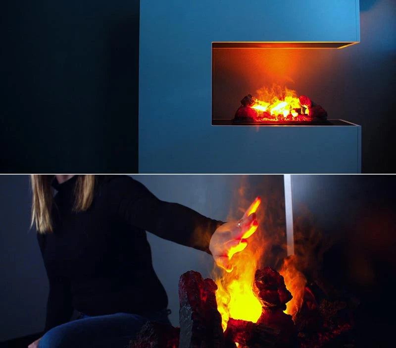 Schiller Hvid - OMC 600 | Fritstående vanddamppejs