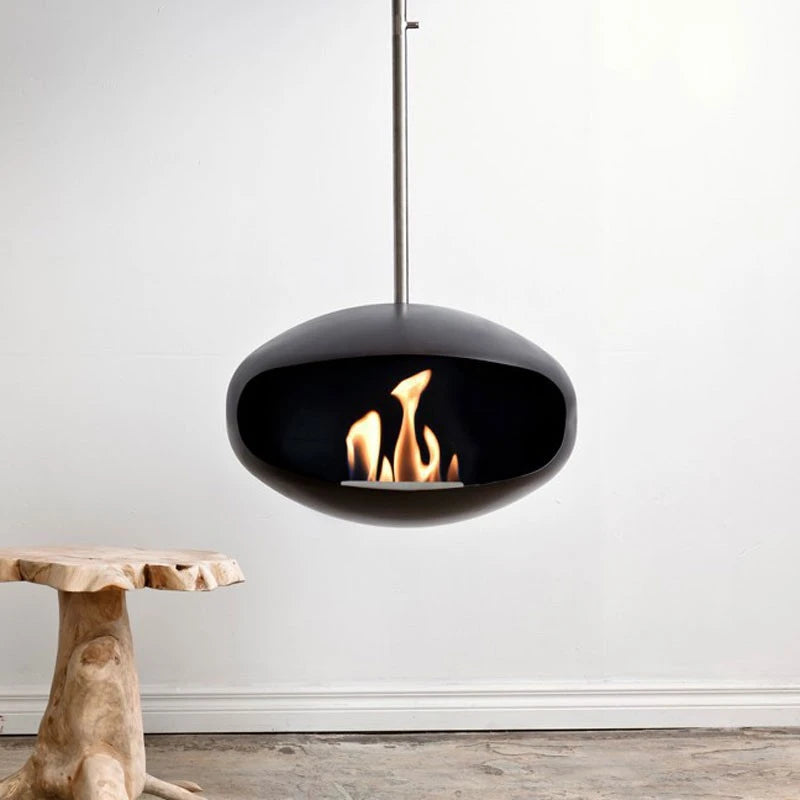Cocoon Aeris Sort med stål loftstang