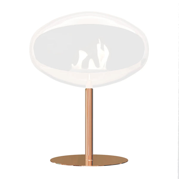 Poleret Kobber Cocoon Pedestal Fod