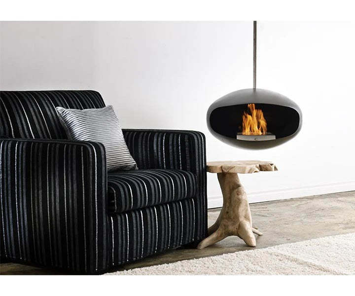 Cocoon Aeris Sort med stål loftstang