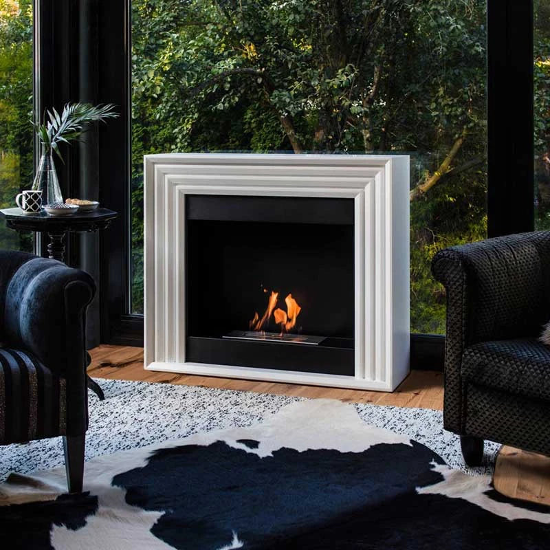 Crook traditionel ethanol kamin
