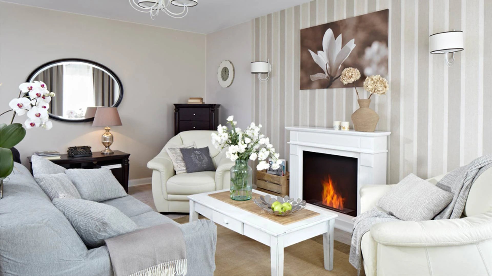 Crosby traditionel ethanol kamin