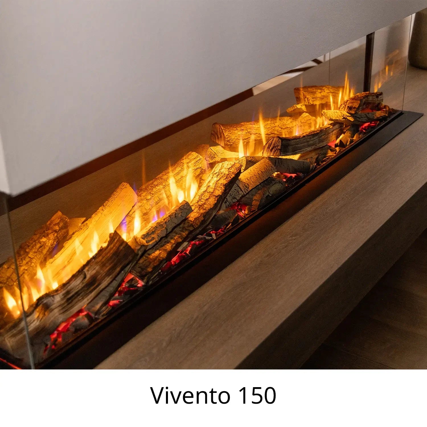 Vivente Plus 75 - Indbygningselpejs