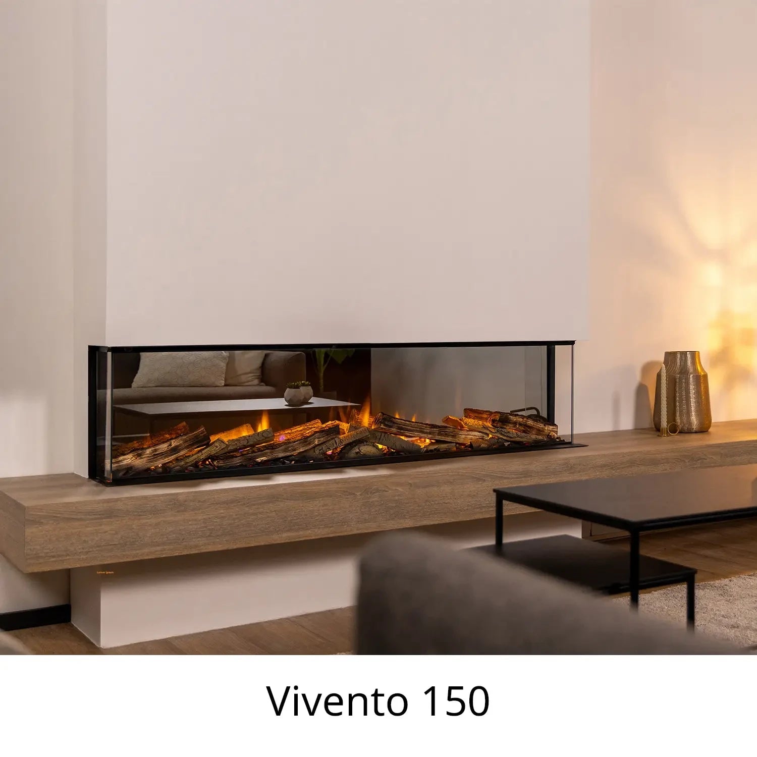 Vivente Plus 75 - Indbygningselpejs