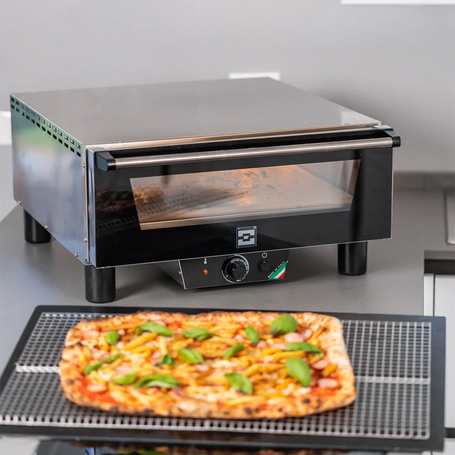 N5 - Elektrisk Pizzaovn Inkl. Biscotto sten
