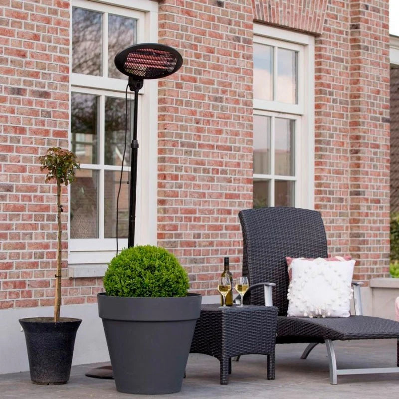 Elektra stående 2000 watt terrassevarmer