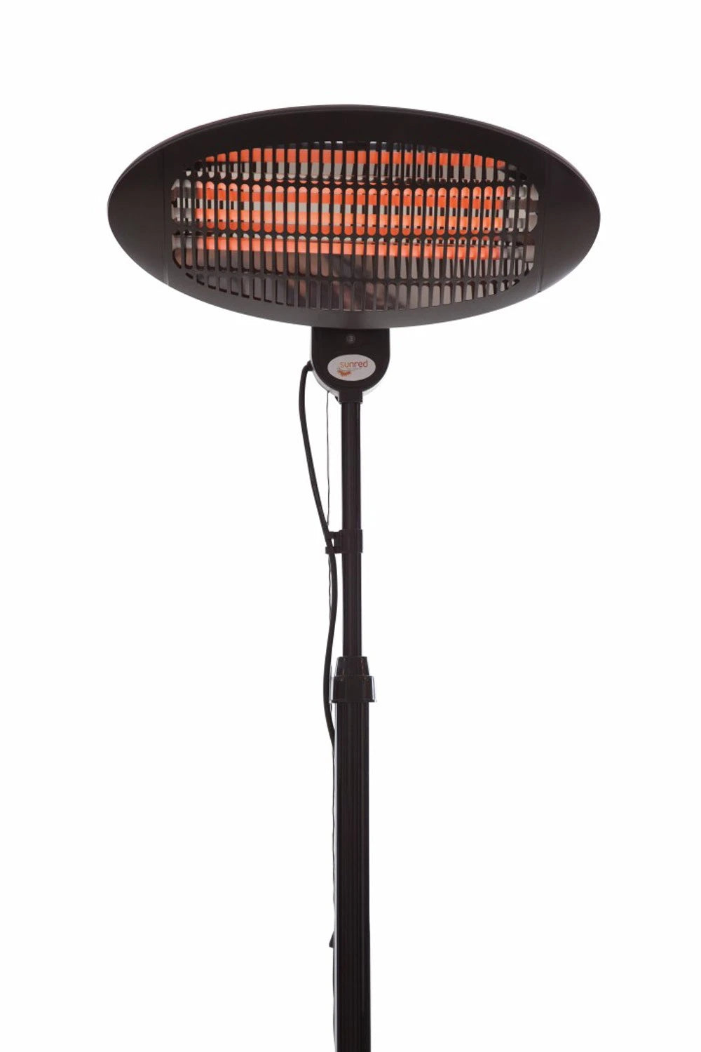 Elektra stående 2000 watt terrassevarmer