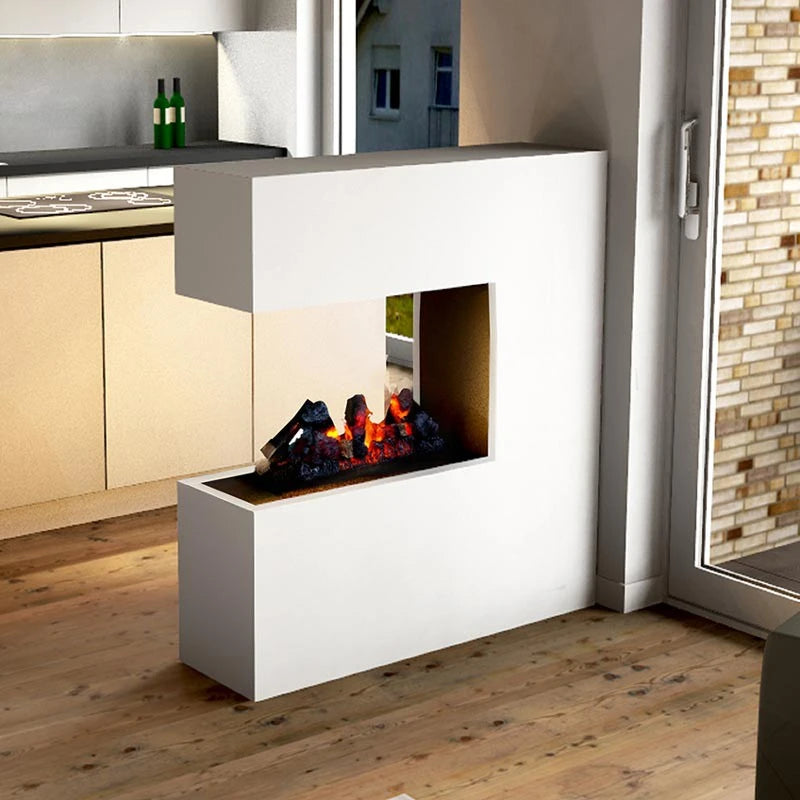 Schiller Hvid - OMC 600 | Fritstående vanddamppejs