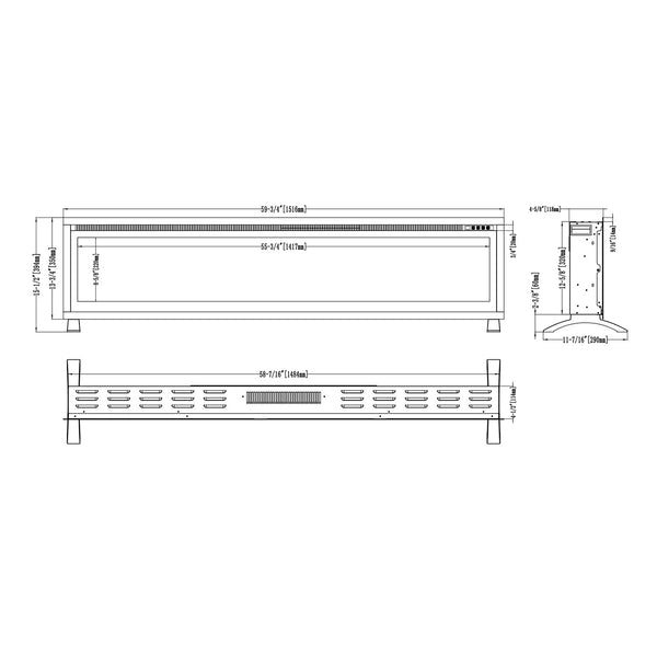 Regal 152 - Indbygningselpejs