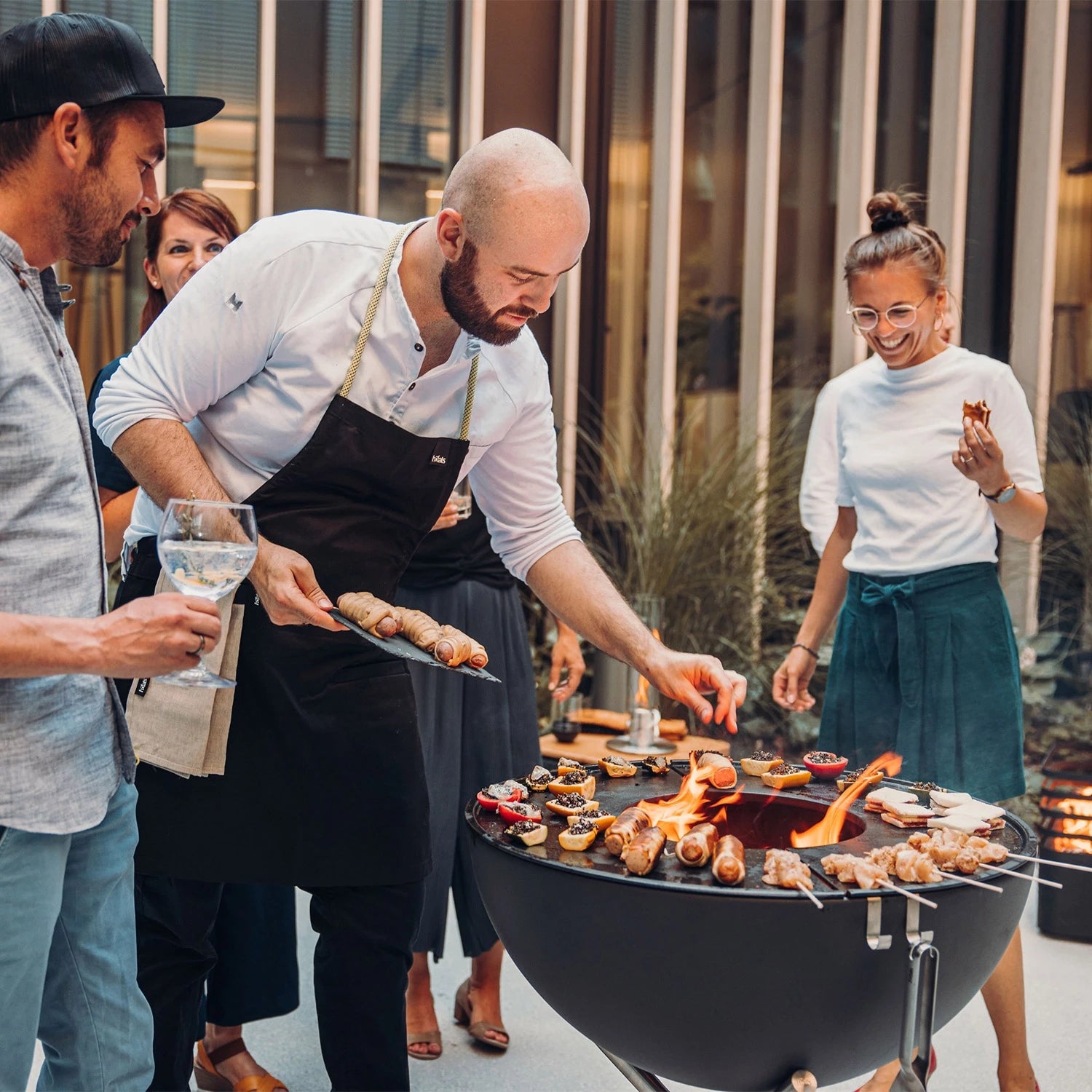 udendørs grillpejs