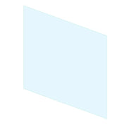 Fuldt endeglas på 400 mm