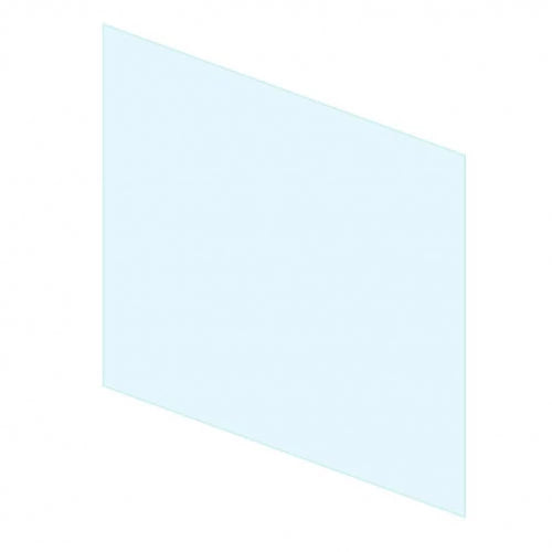 Fuldt glas på én side 600 mm
