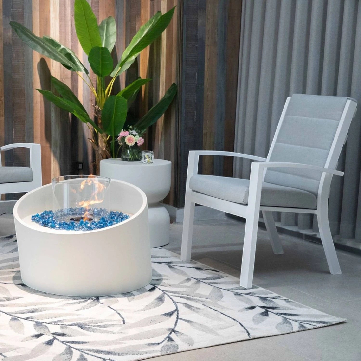 TORRE bioethanol ildsøjle - Cream White