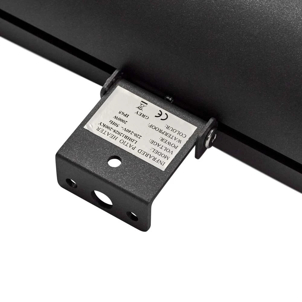 Terrassevarmer HEAT1 ECO High-line 1500W - Antracit